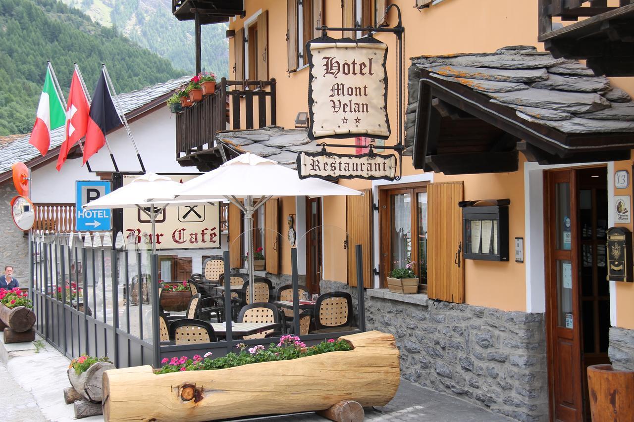 Mont Velan Chambres & Restaurant Saint-Oyen Eksteriør billede